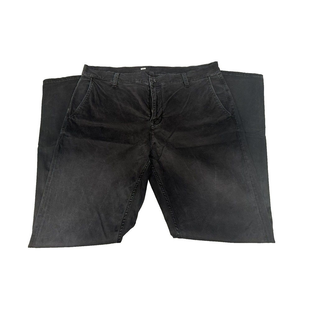 Nudie Jeans Co Men's Easy Alvin Black Chinos 36x34